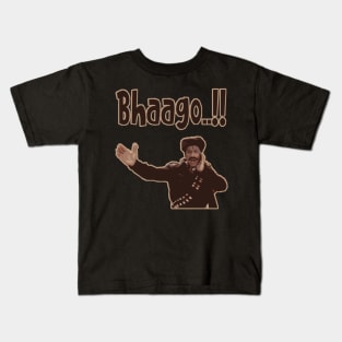 Bhaago Om Shanti Om Funny Comedy Movie Scene Kids T-Shirt